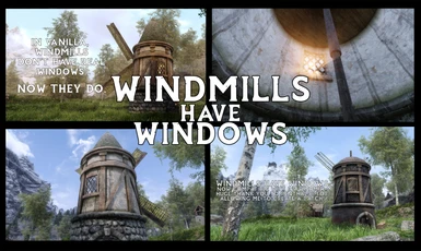 Windmills have Windows