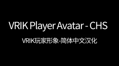 VRIK Player Avatar - CHS