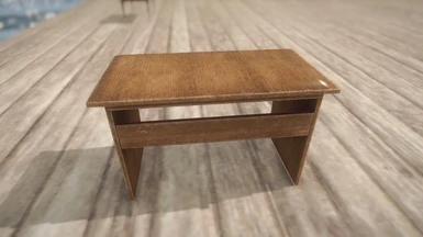 Table 9 - Wooden Table (Shedmon)