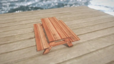 Table 14 - Park Table - Low Poly (Gamedirection)