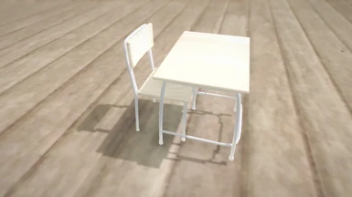 Table 25 - School Desk and Chair (Tian96)