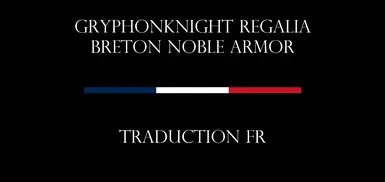 Gryphonknight Regalia - Breton Noble Armor - FR