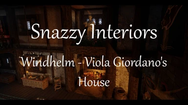 Snazzy Interiors - Windhelm Viola Giordano's House