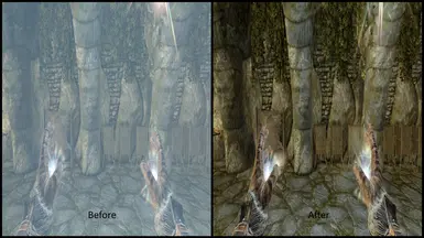 Remove Candlelight and Magelight Glows