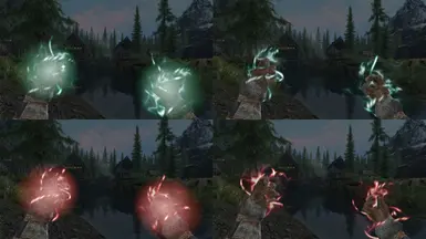 Positive and Negative Illusion Hand Glows