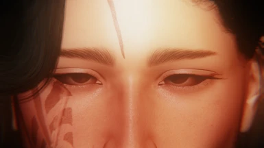 You can adjust the height of the eye shadows.