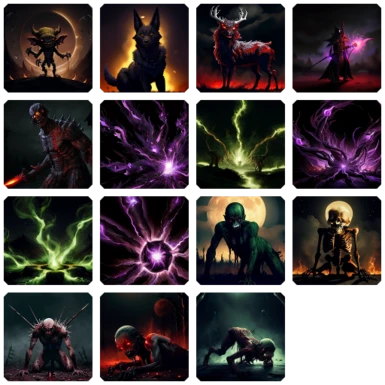 Icons for Triumvirate: Warlock Spells