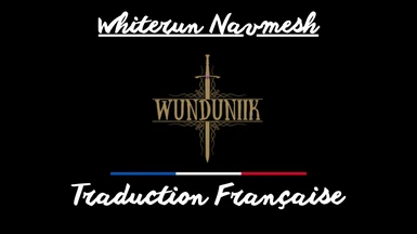Whiterun Navmesh - Traduction Francaise at Skyrim Special Edition Nexus ...