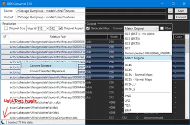 DDS Texture Converter