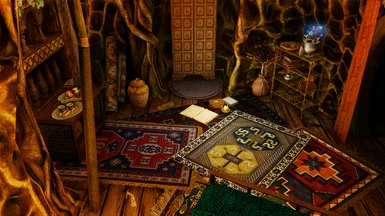 With the Armenian rugs mod