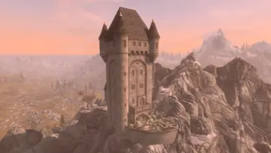 Whitepeak Tower - Dawnguard Themed Player Home - Chinese translation