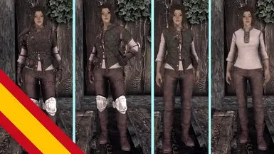 Traveler's Armor Pack - Visually Upgradeable Outfit - Spanish Translation