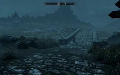 A normal night on the Whiterun plains