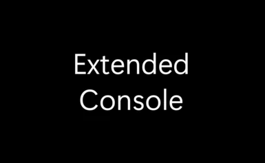 Extended Console