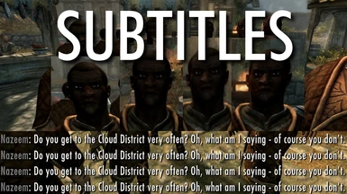 Subtitles