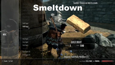 level smithing skyrim special edition