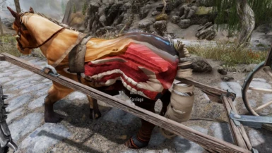 BEFORE - Witcher Horse textures incorrectly applied