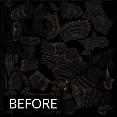 BEFORE - AFTER TEXTURES