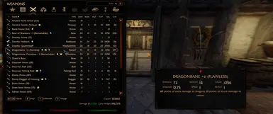 This mod's configuration applied