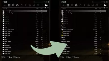 Misc Items