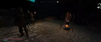This is with no Candlelight spell cast at all (but still with my ENB settings to illustrate how problematically dark many situations are).