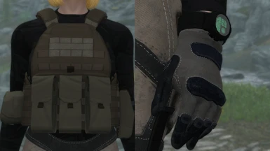 Vest and gloves