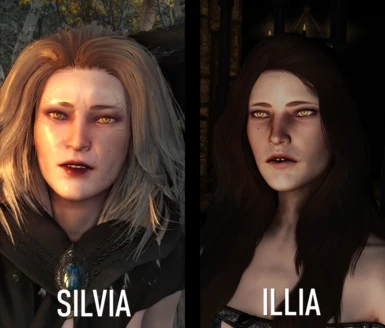 Silvia is a lot wrinklier in the final product, too lazy to take another screenshot