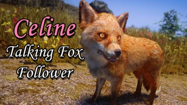 Celine the Talking Fox Follower - Fully Voiced