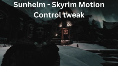 Sunhelm - Skyrim Motion Control Compatibility Tweak