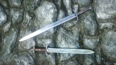 Shiny Steel Sword Replacers