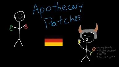 aljos Apothecary Patches - Deutsch