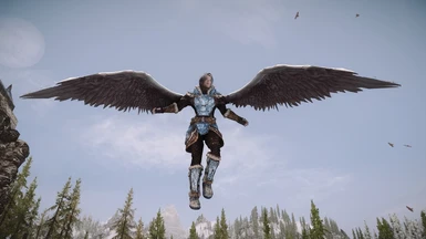 Animated Feathered Wings SE at Skyrim Special Edition Nexus - Mods and  Community