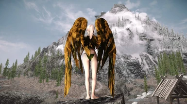 Animated Feathered Wings SE at Skyrim Special Edition Nexus - Mods and  Community