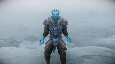 Ice Dragon Male Argonian
