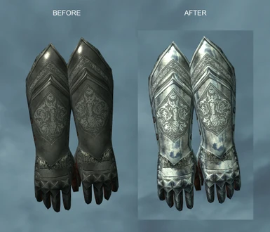 Fix for  Steel Plate Armor 2K texture replacement.