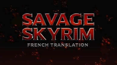 Savage Skyrim - French Translation