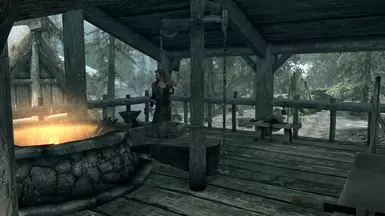 Morthal Blacksmith - Working Area