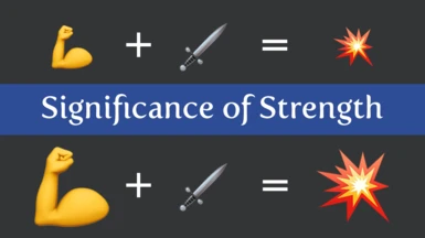 Significance of Strength - Attack Bonuses for High Weight Sliders (SPID)