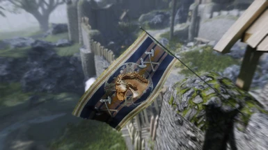 Blubbo Flags for Fortified Whiterun