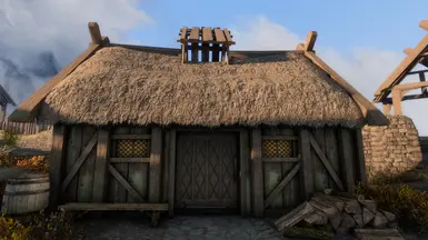 whiterunShack01 new thatch