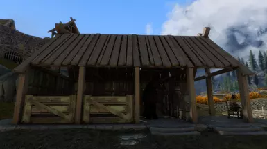 new stables - wood