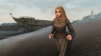 With this mod, she can go places other than the quest location!
