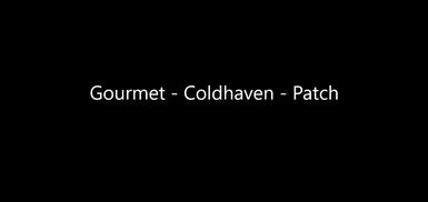 Gourmet - Coldhaven - Patch