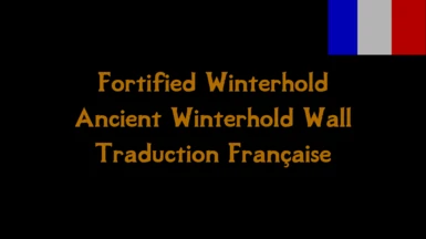 Fortified Winterhold - Ancient Winterhold Wall Trad FR
