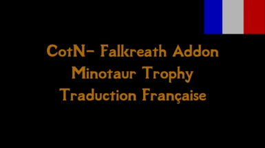 CotN- Falkreath Addon- Minotaur Trophy Trad FR