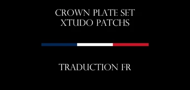 Crown Plate Set - Xtudo patchs - FR