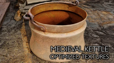 Medieval Kettle HD by iimlenny - My optimized textures SE by Xtudo