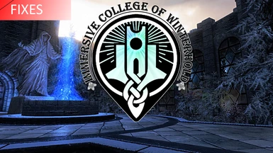 Immersive College of Winterhold - Error Fixes