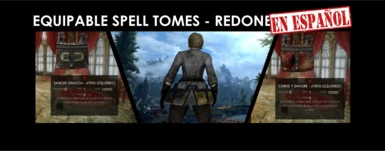 EQUIPABLE SPELL TOMES - REDONE - Spanish translation