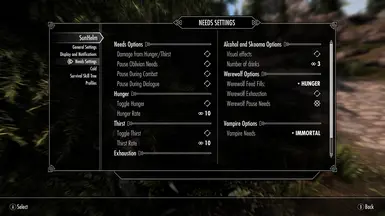 AE Sunhelm Settings